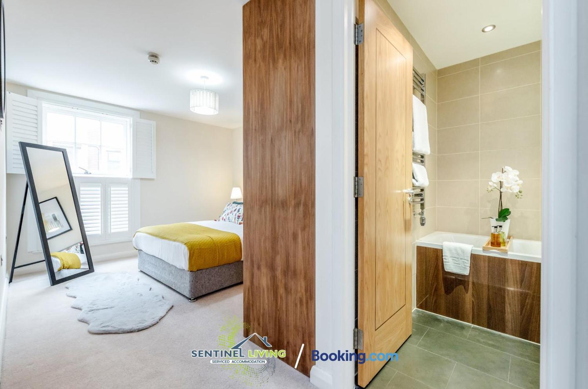 Windsor Flat 2 Bed By Sentinel Living With Free Wifi And Parking 아파트 외부 사진