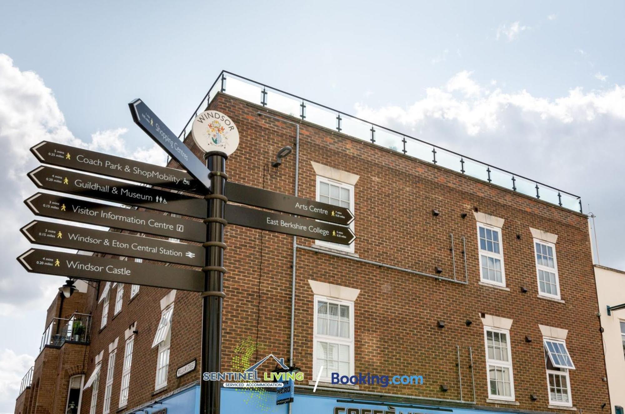 Windsor Flat 2 Bed By Sentinel Living With Free Wifi And Parking 아파트 외부 사진